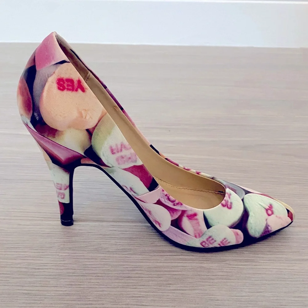 Valentine Conversation Candy Heels